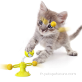 Jouets interactifs avec aspiration pour le jeu de chat